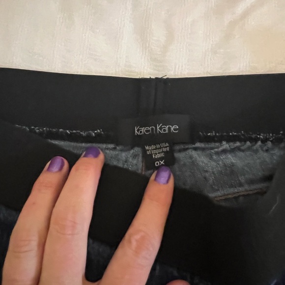Karen Kane dark wash jeggings - Picture 2 of 5